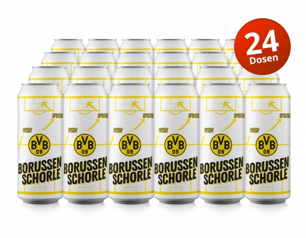 Borussenschorle auf Tray (24 Dosen)